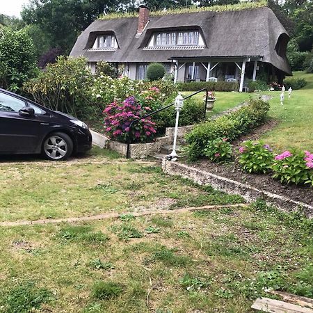 לינה וארוחת בוקר Le Breuil-en-Auge Les Chaumieres Du Pays D'Auge מראה חיצוני תמונה