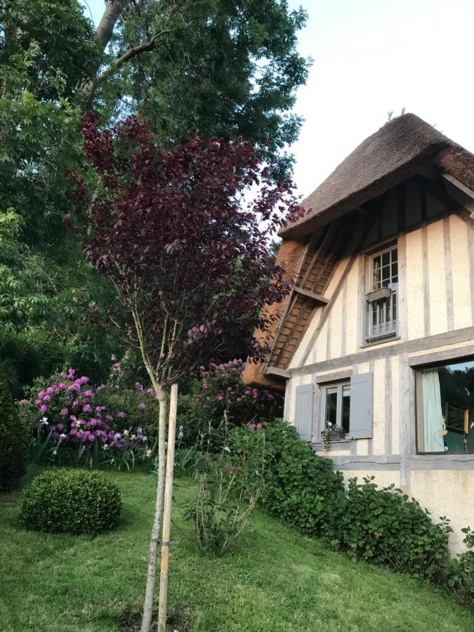 לינה וארוחת בוקר Le Breuil-en-Auge Les Chaumieres Du Pays D'Auge מראה חיצוני תמונה