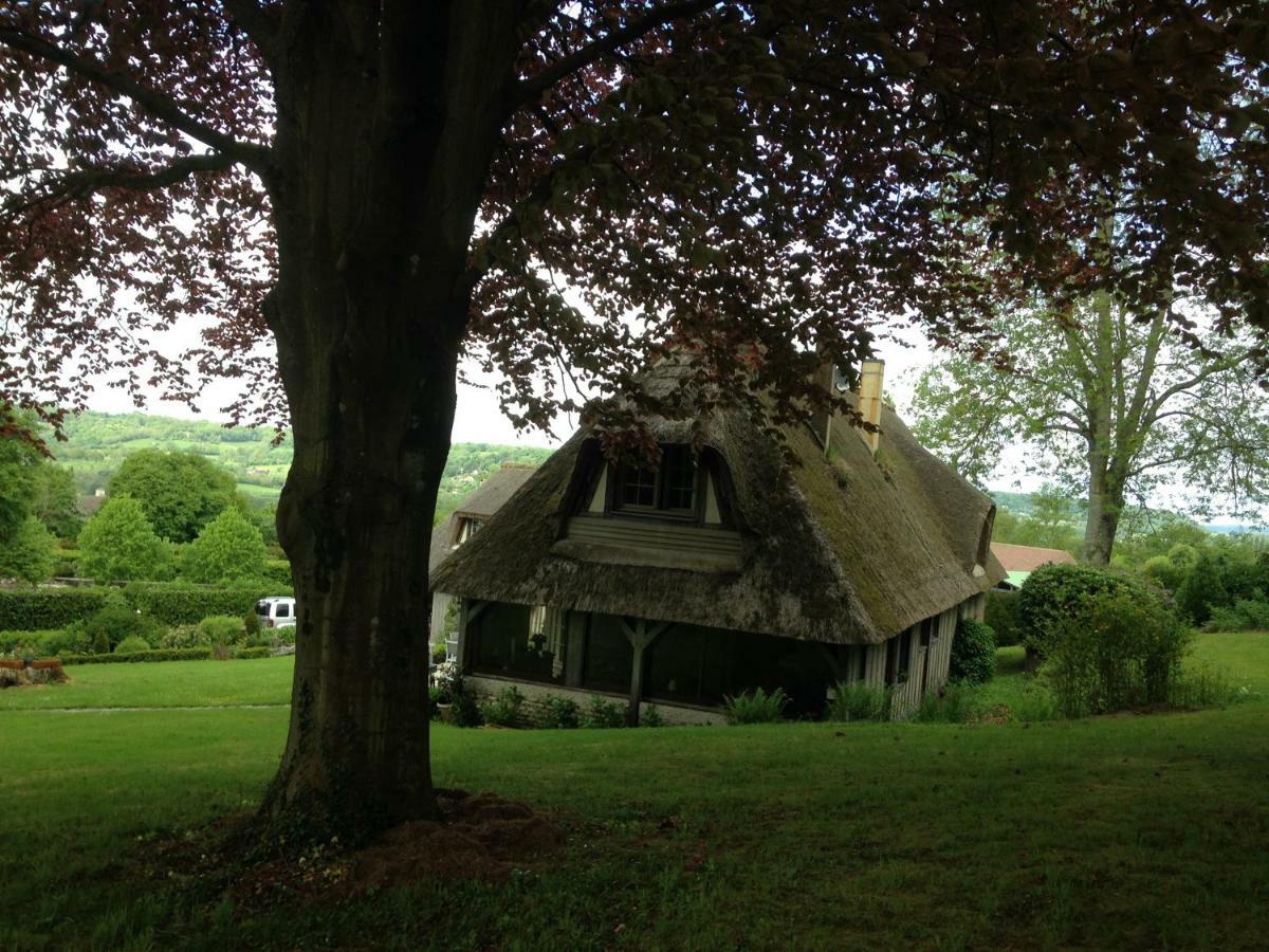 לינה וארוחת בוקר Le Breuil-en-Auge Les Chaumieres Du Pays D'Auge מראה חיצוני תמונה
